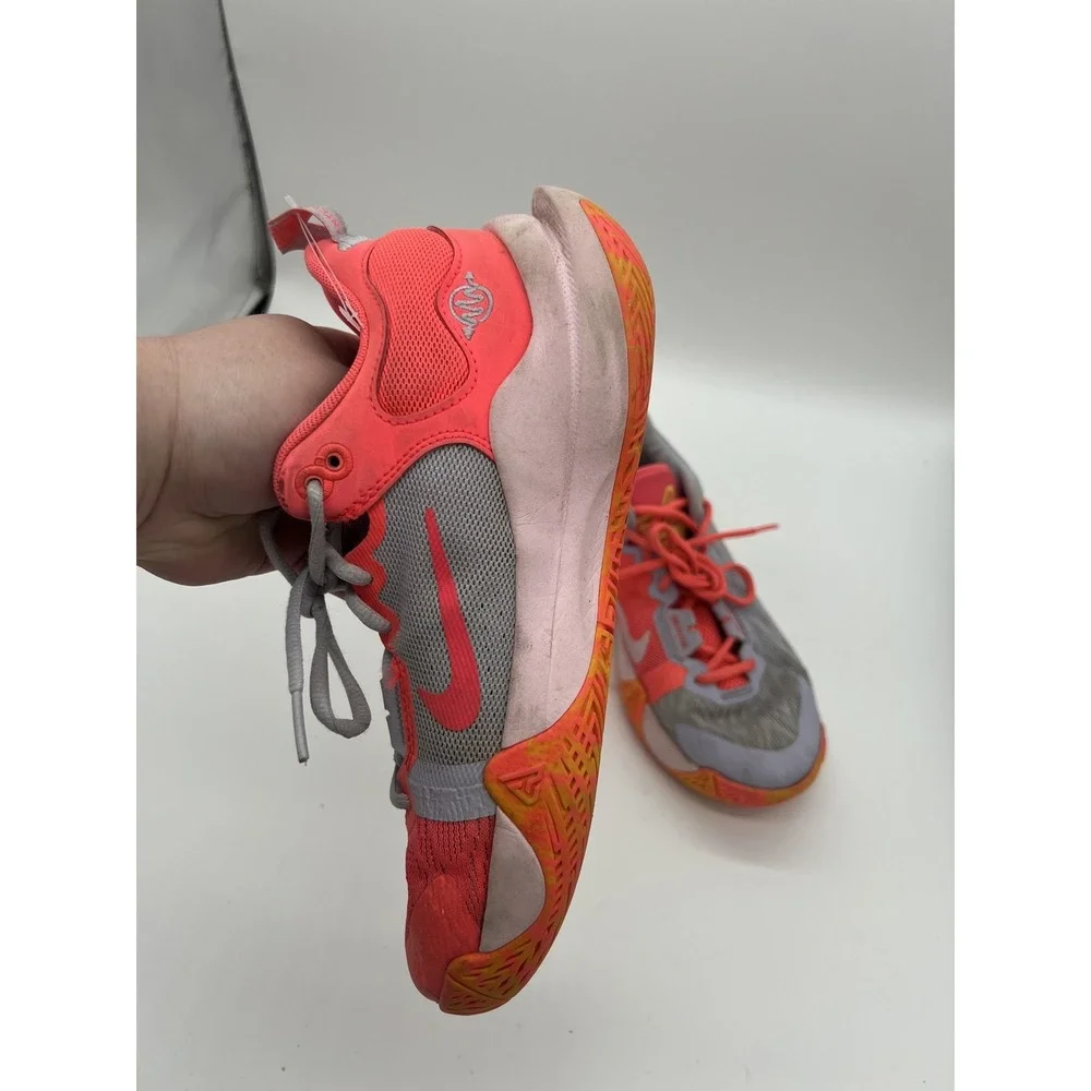 Nike Giannis Immortality 2 DQ1943-600 Youth 5.5Y Sneakers Coral Grey Basketball‎